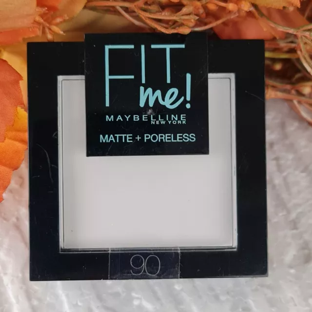 MAYBELLINE Fit Me Matte + Poreless Pressed Powder 090 Translucent.. neu