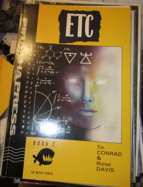 ETC comic book 2 DC Comics Piranha Press, Tim Conrad