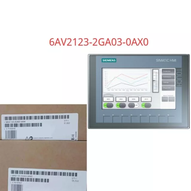 6AV2123-2GA03-0AX0 New SIMATIC HMI, KTP700 Basic DP, Basic Panel, 7" TFT，DHL