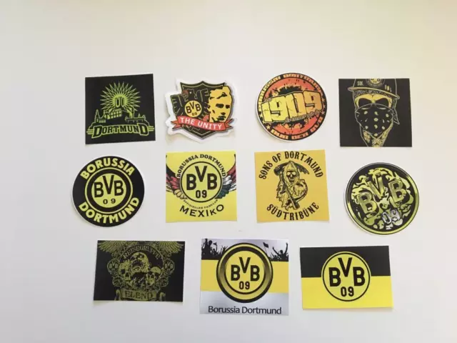 Borussia Dortmund 11 Adesivi Ultras Stickers Pegatina Aufkleber 1909 The Unity