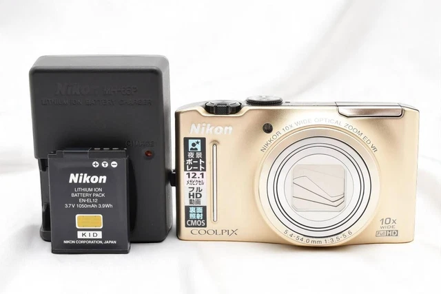 Nikon COOLPIX S8100ゴールド Nikon COOLPIX S8100 ゴールド デジカメ - メルカリ