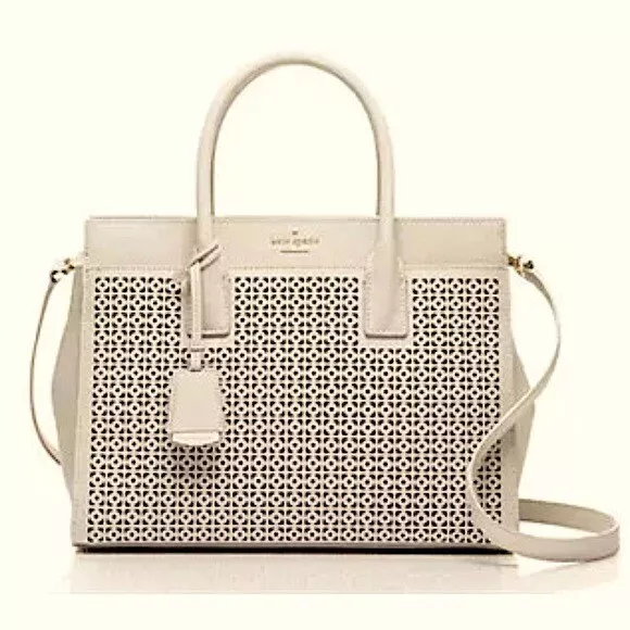 NWT Kate Spade New York CAMERON STREET PERFORATED CANDACE SATCHEL