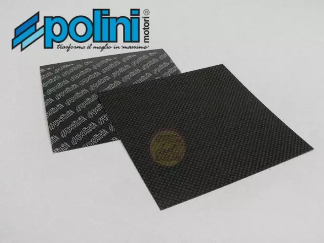 Foglio lamelle carbonio Polini 0.33 per pacco lamellare Vespa Scooter Moto 50