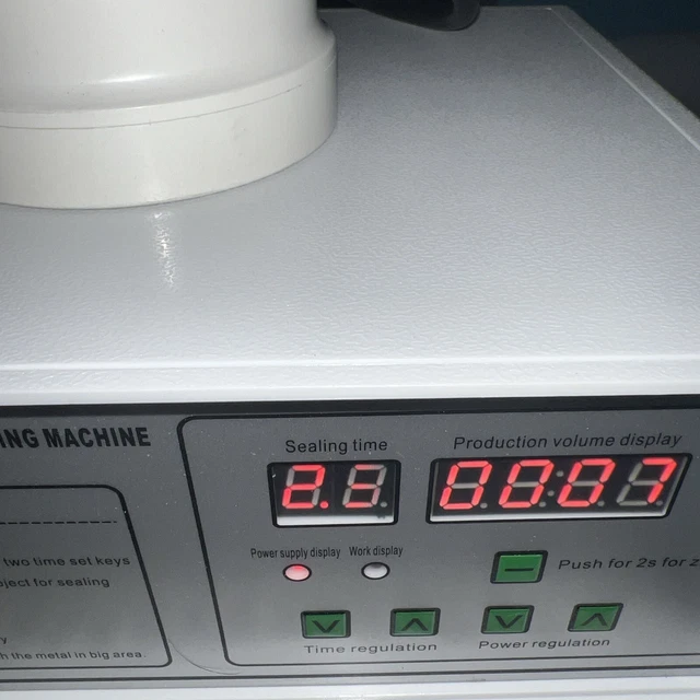 Handheld Induction Sealer 20-100mm Electromagnetic Cap Foil Sealing Machine 110V