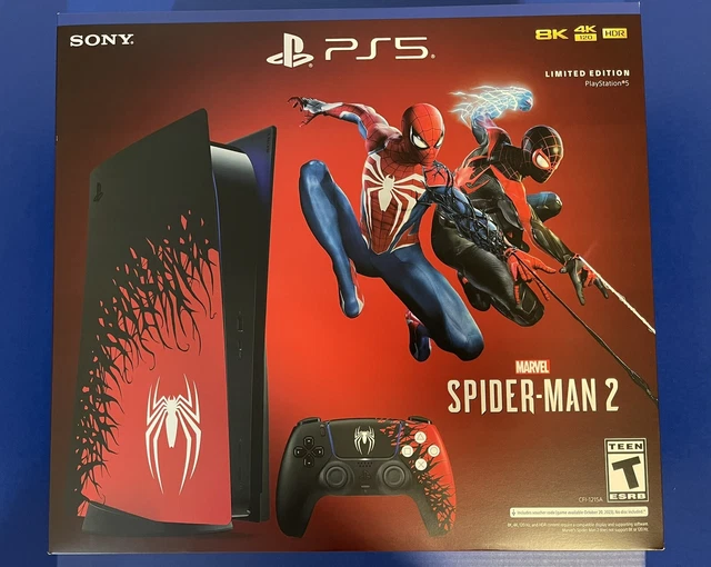 Console PlayStation 5 édition Limitée Spider-Man 2 - Neuve Sous Cellophane