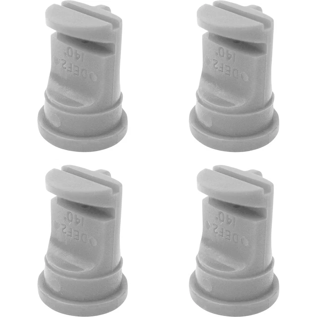 Valley Industries Deflector Spray Nozzles - 4-Ct. Pkg Gray, Model# DF3.0-CSK