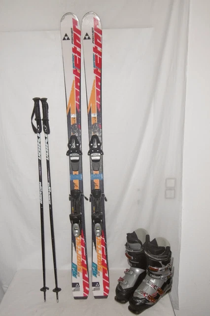 Fischer " Sportster " Top Ski Allround Carver 160 Cm + Skischuhe Gr:43 Im Set