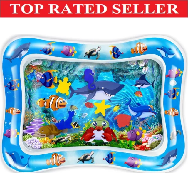Baby Water Play Mat Inflatable Baby Toys Months Newborn Infant Fun Toddler Boy