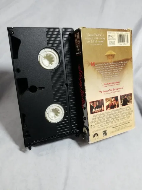 SLEEPY HOLLOW (VHS, 2000) - Johnny Depp Christina Ricci $4.24 - PicClick