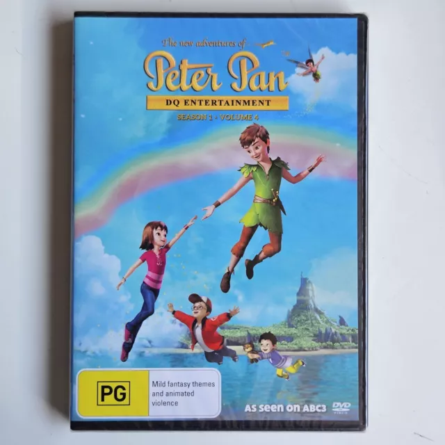 The New Adventures of Peter Pan Season 1 Volume 4 (DVD, 2012) Brand New / Sealed