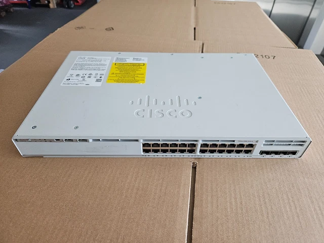 CISCO C9200L-24T-4G-E CATALYST 9200L 24-Port Data Switch with 4x ...