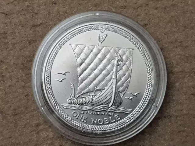 1 Unze Platin Noble - Isle of Man - 1 oz - 1987