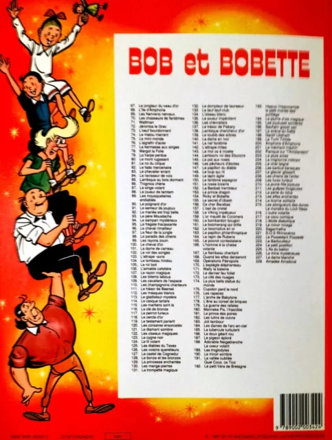 Bd Bob Et Bobette 123 Le Cygne Noir Vandersteen  (U283) 2