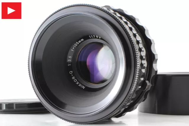 【Near MINT++】 Nikon Nikkor-Q 105mm f/3.5 Lens for Zenza Bronica EC S2 from JAPAN