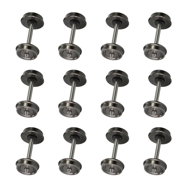 12pcs-chelle-ho-1-87-33-dc-roues-en-m-tal-pour-trains-miniatures