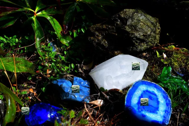 Photo- Digital Wallpaper Image Background Beautiful Precious Stones  - Minerals