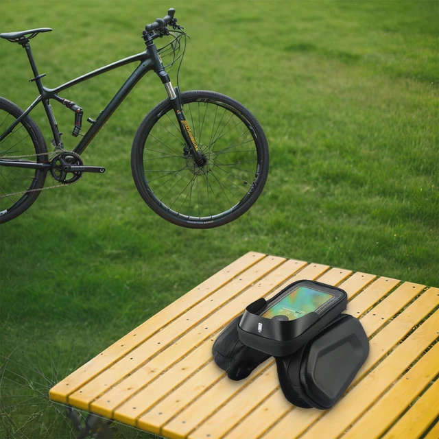 SECURE FIXING BIKE Top Tube Phone Holder Waterproof Bag for Outdoor