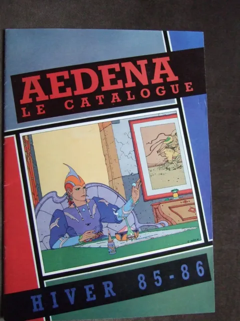 Moebius - Catalogue érotique des Editions Aedena - 16 pages - 1985