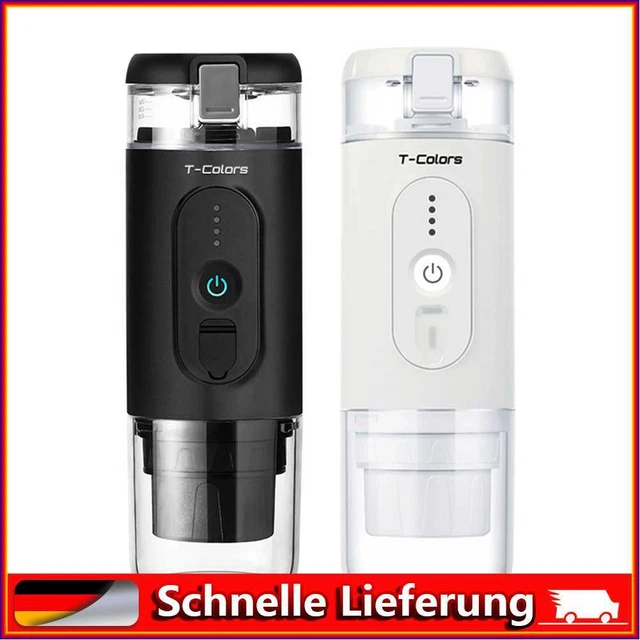 Espresso Coffee Electric Machine Heating Water Rechargeable Portable Outdoor Hom