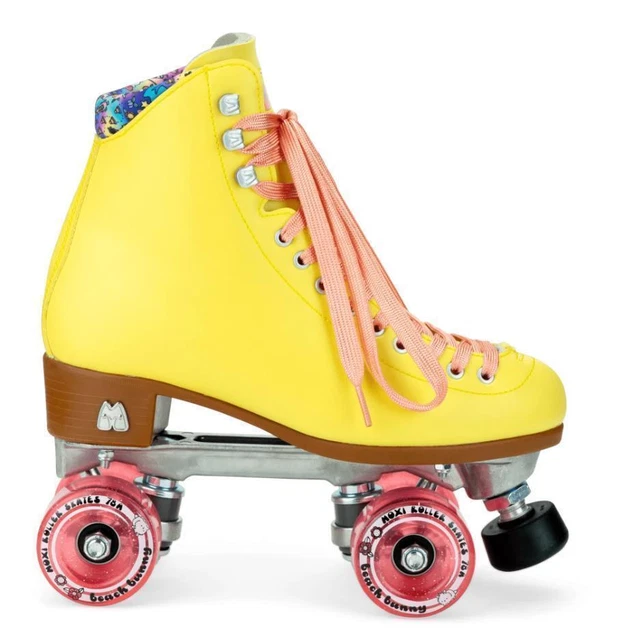 Roller Quad Vintage P37 P38 JAUNE BLEU patins à roulettes | eBay