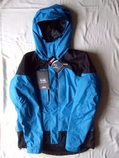 KEELA CUMULUS PRO Mrt Jacket Size Small But Generous Sizing Blue Black Bnwt 125.00 PicClick UK