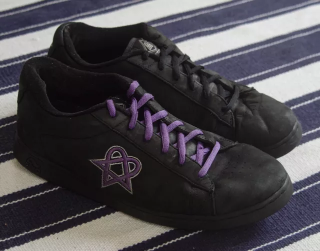 CHAUSSURES DE PATINAGE radio vintage Bam Margera  homme taille 13  Heartagram RARES EUR 154,92 - PicClick FR