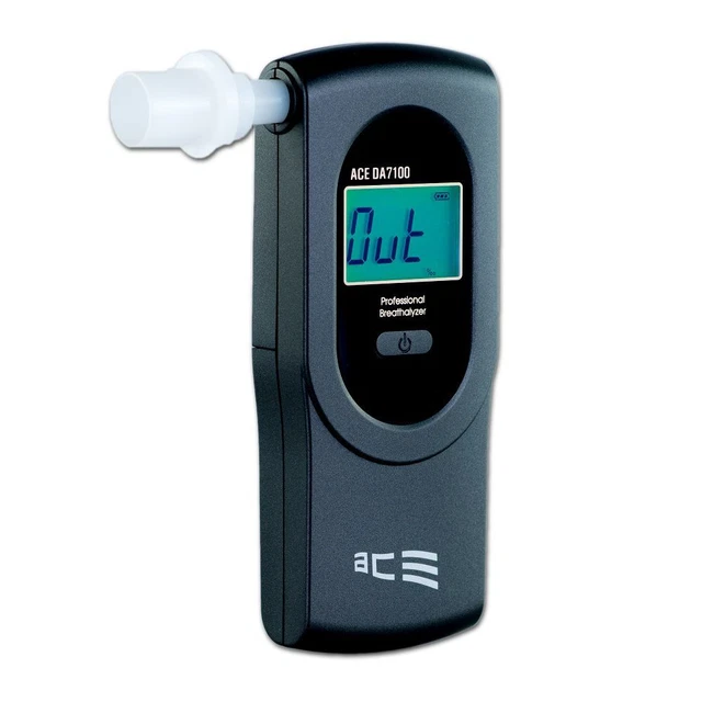Alcoholímetro Ace DA-7100 Alkomat Con Elektrochemischem Sensor Usada