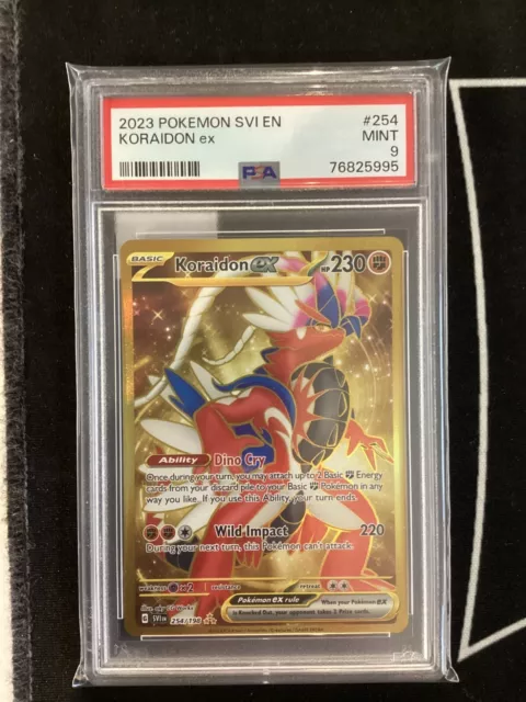 2023 Pokemon Scarlet & Violet Gold Koraidon EX Hyper Rare 254/198 – Mint  Collectables