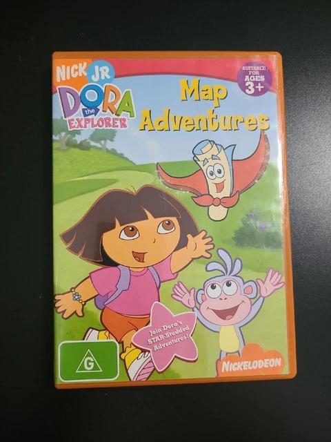 DORA THE EXPLORER Map Adventures - Dora The Explorer Map Adventures DVD 0.webp