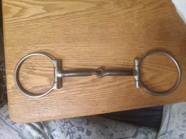 New Offset d bit snaffle sweet iron mouth 5 in