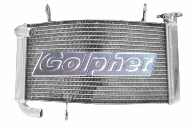 Radiateur Aluminium Golpher Pour Ducati Monster S4 01-02 / S4R 03-08, Core 26Mm