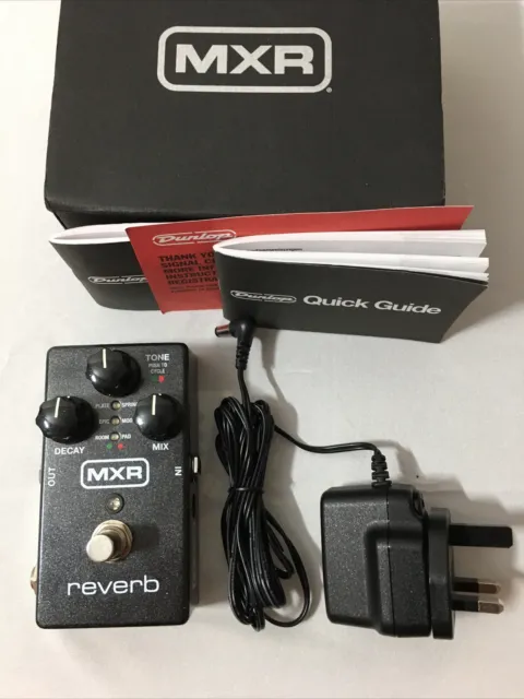 MXR M300 Reverb Guitar /  Stereo Effect Pedal