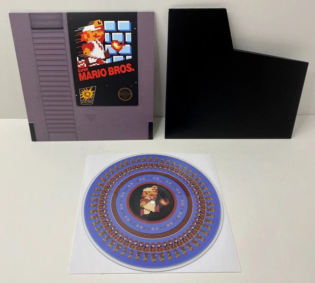 SUPER MARIO BROS 1 / Duck Hunt 7" Animated Picture Vinyl Record