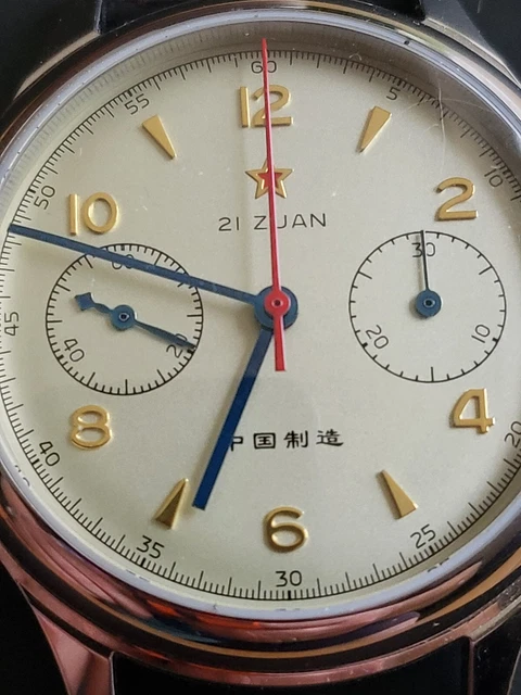SeaGull 1963, 38mm, Sapphire Crystal, Display Back, Mechanical Pilot Chronograph SeaGull 1963, 38mm, Sapphire Crystal, Display Back, Mechanical Pilot Chronograph