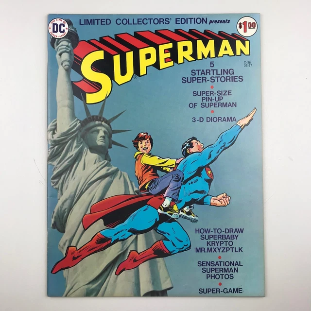 DC Limited Collectors’ Edition C-38 (1975) Superman (Treasury)
