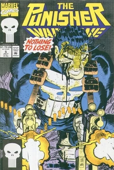 PUNISHER WAR ZONE 5 HIGH GRADE NM 1992 MARVEL 1st SERIES V1 VOL VOLUME 1
