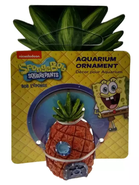 Aquarium Ornament Spongebob Squarepants Pineapple House Decoration Decor Mini