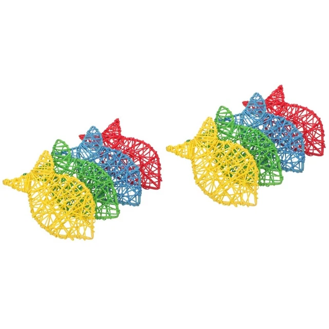 2 PCS BOULE Takraw Colorée En Forme De Poisson Décorations Pour Vase ...