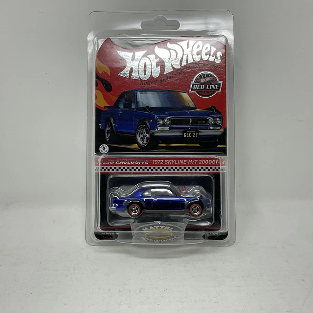 HOT WHEELS 2022 RLC Membership Car 1972 Nissan Skyline H/T 2000GTR