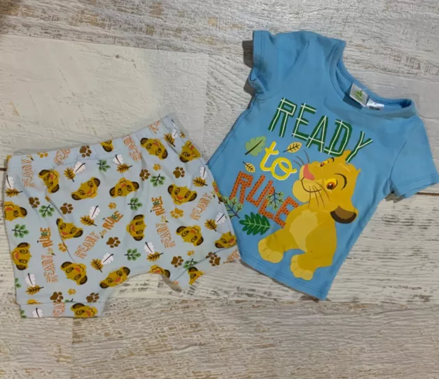 DISNEY baby sz 12-18 months, pjs pyjamas sleepwear , THE LION KING