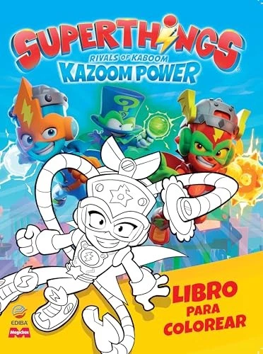 SUPERTHINGS KAZOOM Power Battle - One Pack: 25 Bustine Con Personaggi Da Collezione + Checklist - Nuova Serie TV