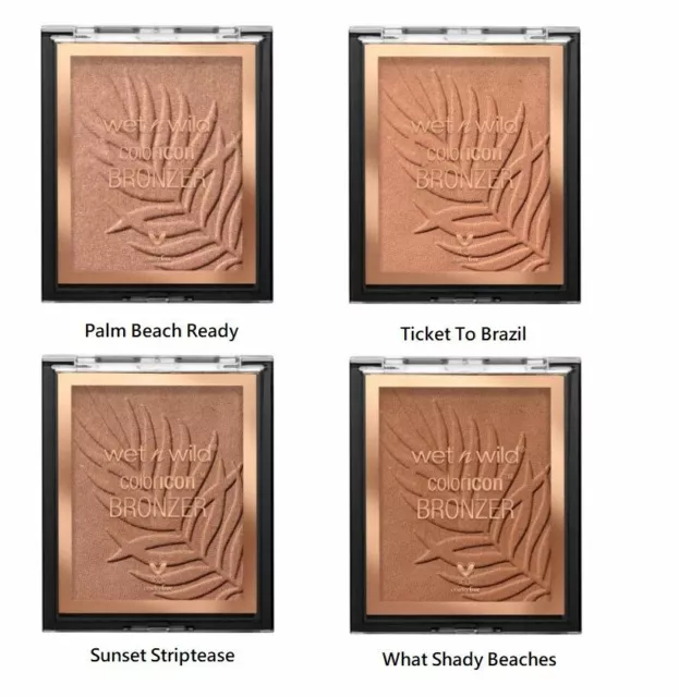 WET N WILD Color Icon Bronzer - Bräunung Kontur Pulver Leuchten Textmarker NEU IN!