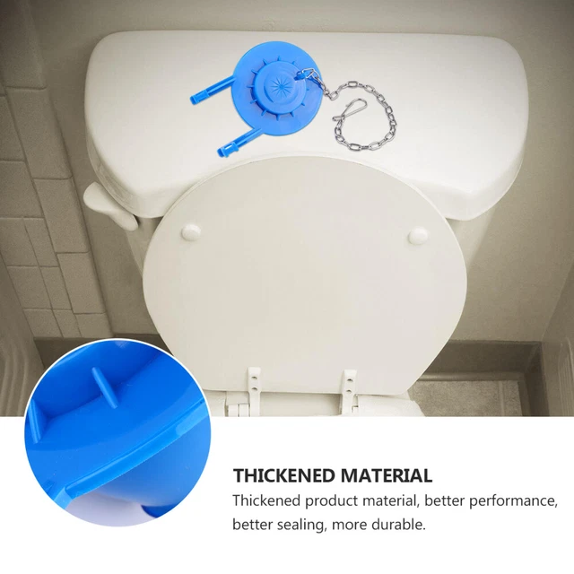Hoement Lot De 10 Chaînes De Clapet De Toilette Flexibles En Acier Inoxydable - Kit Remplacement