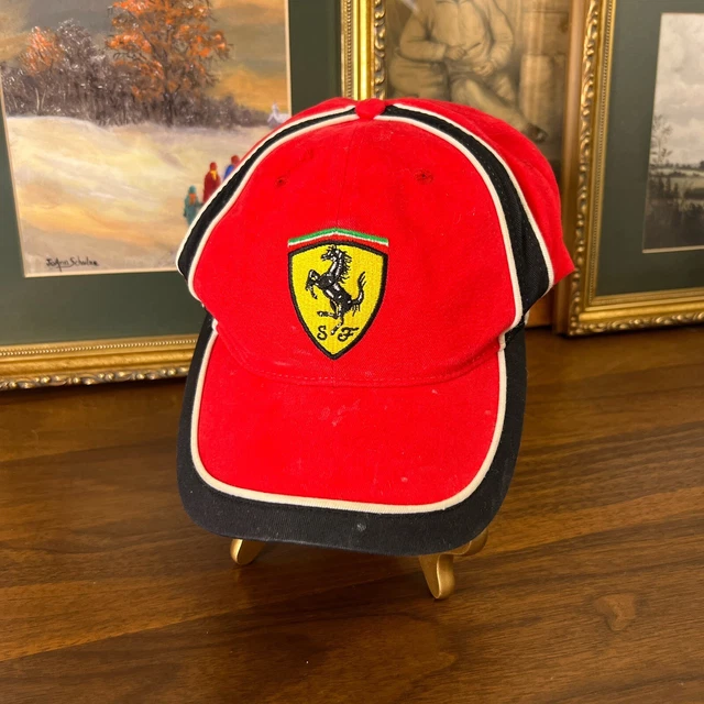 2000 Scuderia Ferrari F1 Team Formula 1 One Racing Red Cotton Hat Cap - One Size