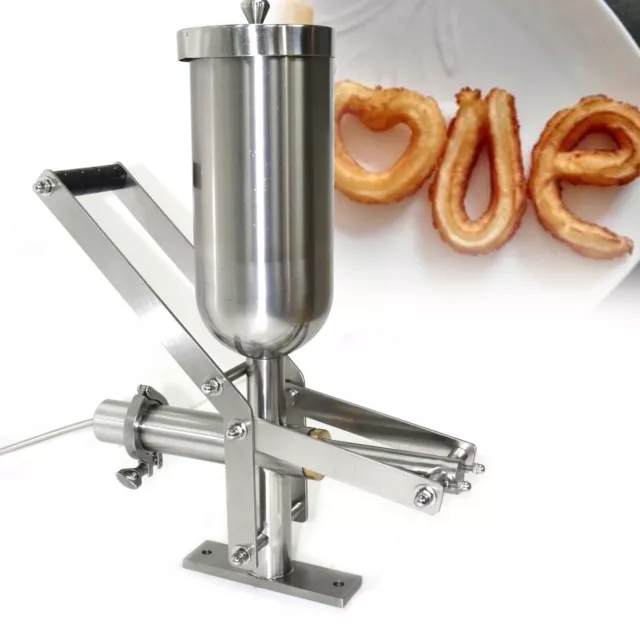 5L Hand-operated Donut Churros Filler Stainless Steel Filling Machine Commercial