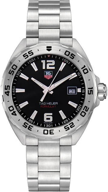 Tag Heuer Formula 1 Orologio Uomo Automatico | Quadrante Bianco, Modello WAZ2013.BA0842 | Impermeabile 200m