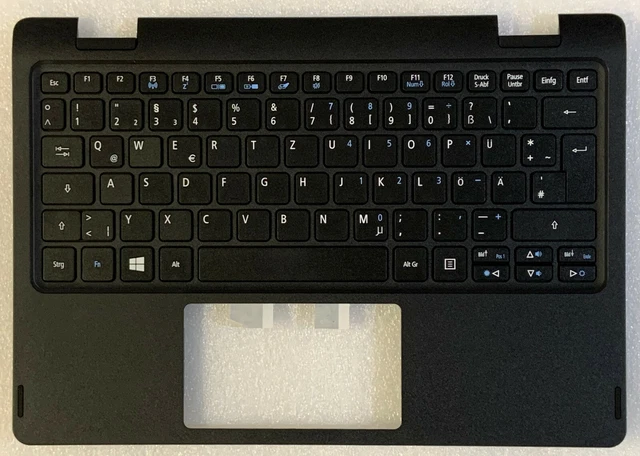 Clavier QWERTZ Allemand Pour Acer Aspire F5-573/F5-573G - Référence 6B.GFJN7.010 - Noir - Ouvert Jamais Utilisé