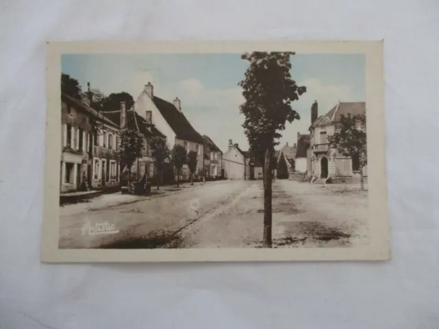 Cpsm Nievre 58 Saint Reverien Grande Rue