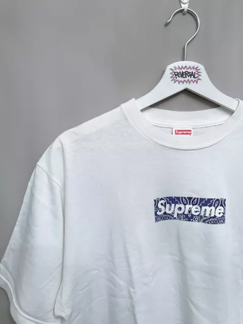 SUPREME Box Logo BOGO Long Sleeve WHITE Size Large *Ready To Ship* *Brand  New*