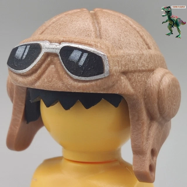 PLAYMOBIL CASCO ANTIGUO aviador-piloto de avion antiguo-avioneta
